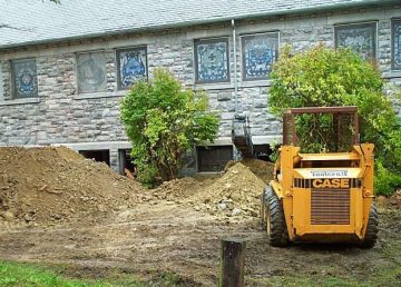 Soil Excavation from Church